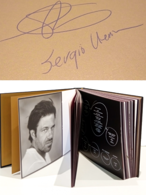 Prachtige kookboek  "Sergiology" gesigneerd: Sergio Herman
